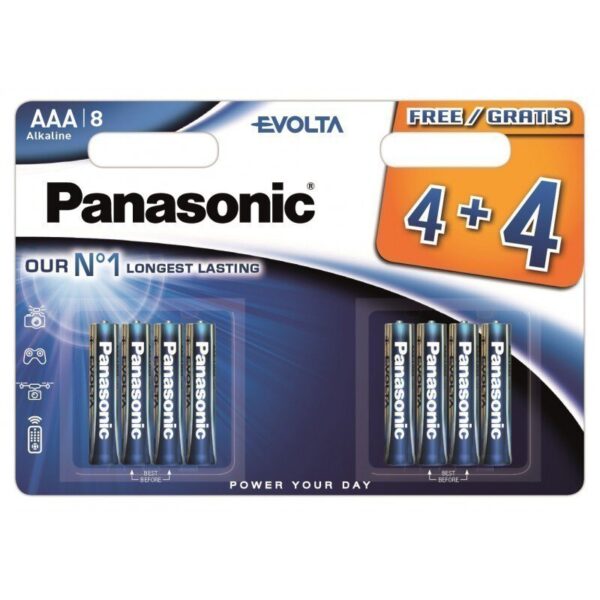 Panasonic Evolta AAA / LR03 8 pcs