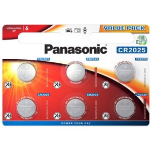 Panasonic CR2025 6 pcs