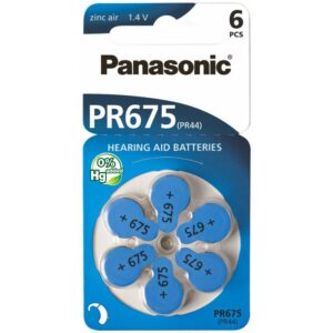 Panasonic 675 PR675 PR44 6 pcs