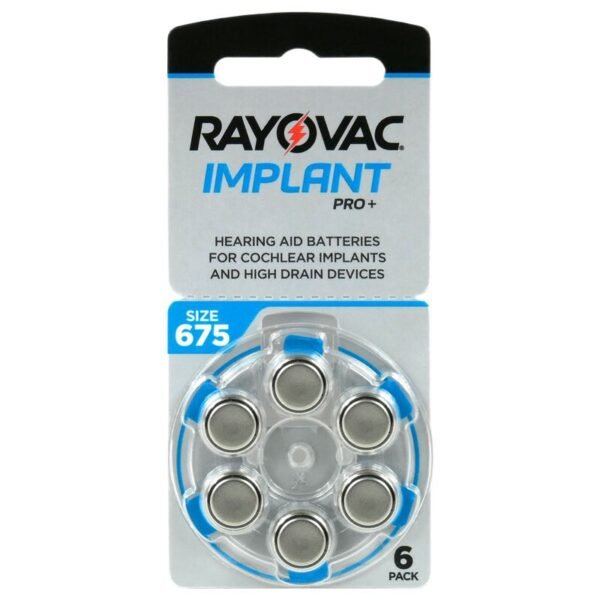 Rayovac Extra Implant Pro Plus 675 / PR44 6 pcs