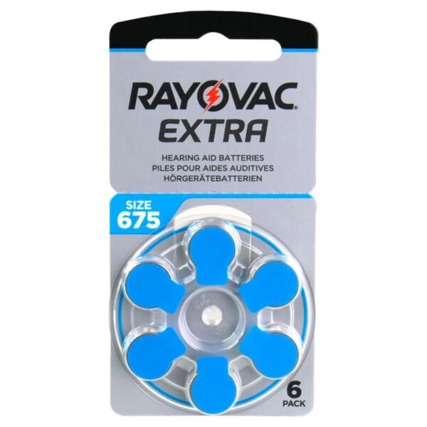 Rayovac Extra 675 / PR44 6 pcs