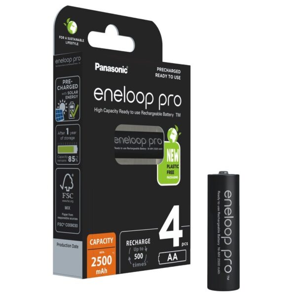 Panasonic Eneloop Pro AA / HR6 pic2 4pcs