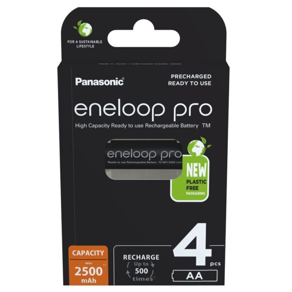 Panasonic Eneloop Pro AA / HR6 4pcs