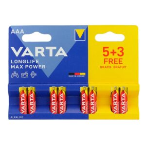 Varta Longlife Max Power AAA 8 pcs